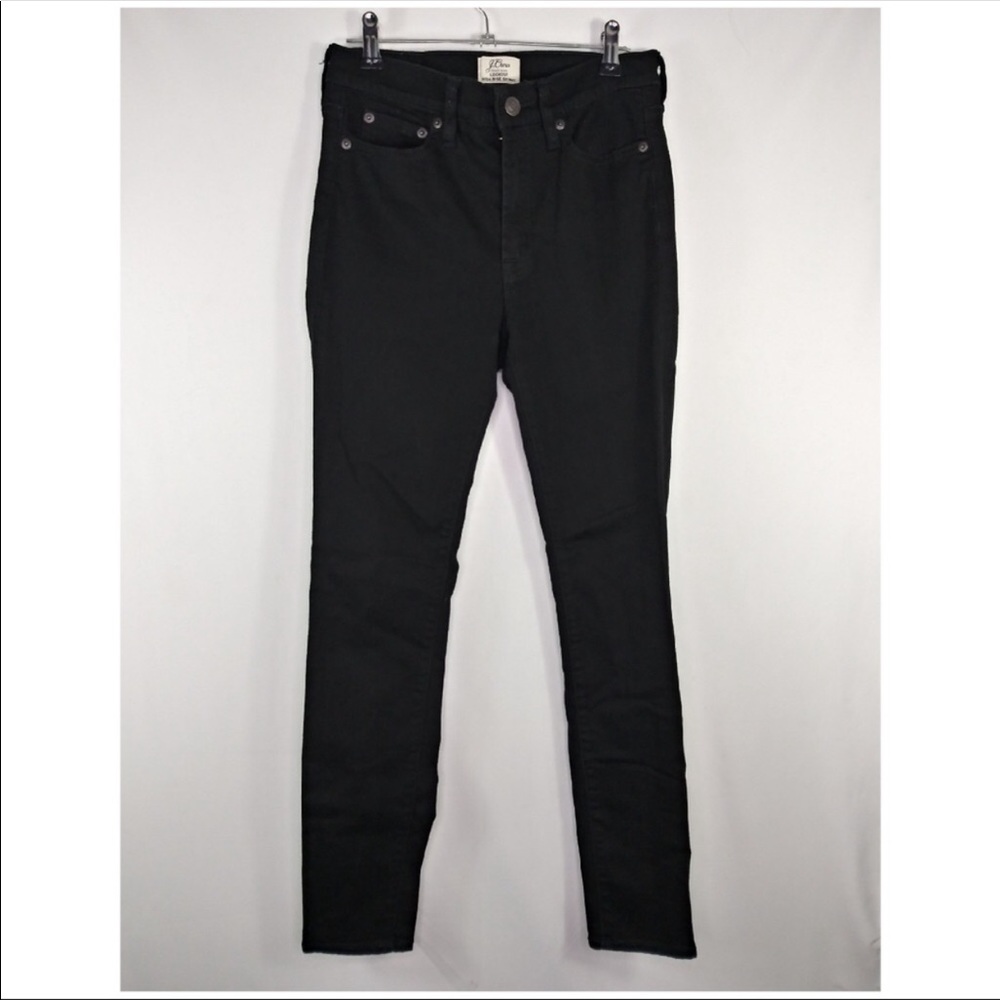 J. Crew Black Skinny Jeans